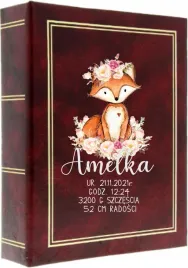 album-na-zdjecia-metryczka-prezent-na-narodziny