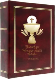 album-komunijny-na-zdjecia-z-nadrukiem-imieniem