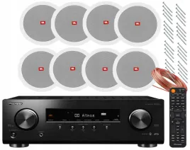 naglosnienie-sufitowe-jbl-amplituner-pioneer-hdmi