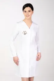 fartuch-medyczny-taliowany-damski-dlugi-rekaw-z-haftowanym-twoim-logo-5-szt