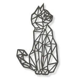dekoracja-scienna-obraz-azurowy-czarny-geometryczny-kot-2-kotek-3d-26cm