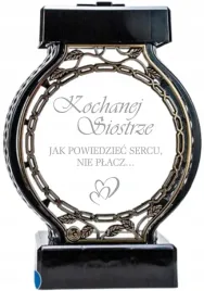 elegancki-znicz-grawerowany-personalizacja-imieniem-data-kochanej-siostrze