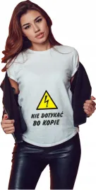 koszulka-z-nadrukiem-nie-dotykac-bo-kopie-znak