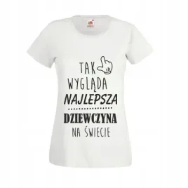 koszulka-z-nadrukiem-najlepszej-dziewczyny-prezent