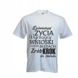 koszulka-t-shirt-z-napisem-doswiadczaj-zycia