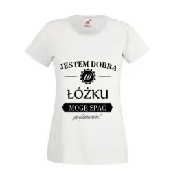 koszulka-t-shirt-z-napisem-jestem-dobra-w-lozku