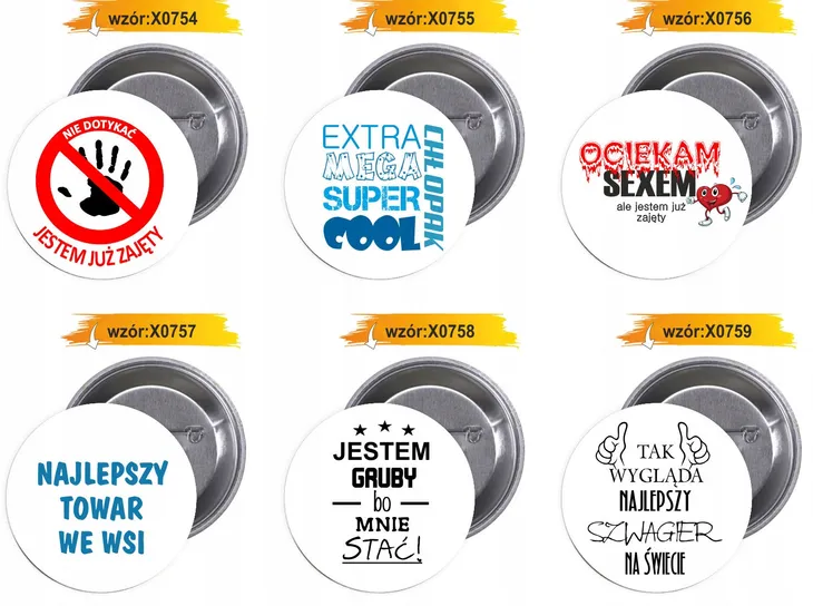 przypinki-buttony-cudowny-chlopak-marka-bez-marki-stan-nowy