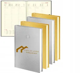 planer-z-twoim-logo-grawerem-tyg-kalendarz-a5-zloty-srebrny-2026-100-sztuk