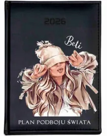 plan-podboju-swiata-stylowy-kalendarz-ksiazkowy-a5-2026-rok-z-nadrukiem-uv