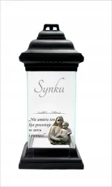 personalizowany-znicz-srebrny-wszystkich-swietych-dla-syna-dziecka