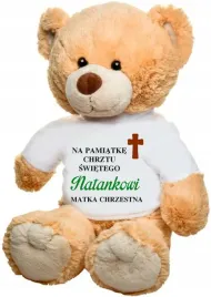 pluszowy-jasnobrazowy-mis-z-koszulka-dla-dziecka-prezent-na-chrzciny-haft