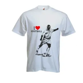 meska-koszulka-kibicat-shirt-napis-i-love-football