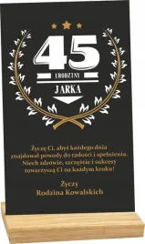 statuetka-ramka-45-urodziny-z-zyczeniami-dla-faceta-kolegi-personalizacja