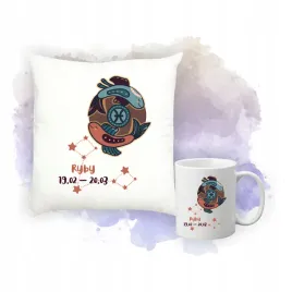 zestaw-poduszka-i-kubek-nadruk-personalizacja-znakiem-zodiaku-ryby