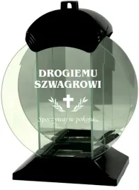 znicz-szklany-grawer-drogiemu-szwagrowi