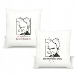 poduszka-z-nadrukiem-prezent-arthur-schopenhauer