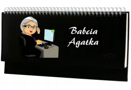 terminarz-babcia-imie-2026-tygodniowy-kalendarz-lezacy-biurkowy