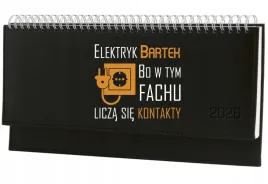 terminarz-elektryka-personalizowany-2026-tygodniowy-kalendarz-biurkowy