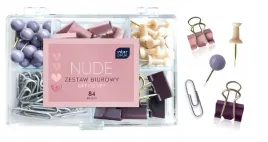 interdruk-zestaw-biurowy-84-elementy-nude-t641