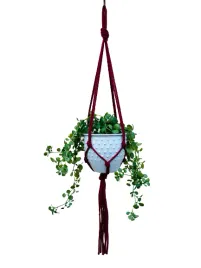 kwietnik-wiszacy-makrama-ze-sznurka-boho-bordo