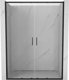 mexen-exo-drzwi-prysznicowe-podwojne-rozsuwane-160-cm-transparent-czarne
