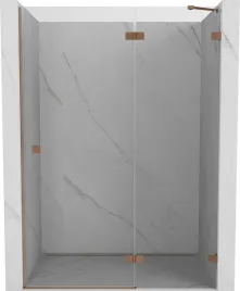 mexen-lunar-drzwi-prysznicowe-uchylne-prawa-140-cm-transparent-miedz-szcz