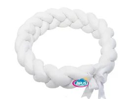 warkocz-ochraniacz-do-lozeczka-210cm-bialy-gladki