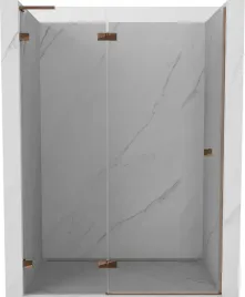 mexen-lunar-l-drzwi-prysznicowe-uchylne-lewe-135-cm-transparent-rozowe-zl