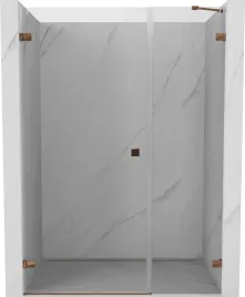 mexen-lunar-b-drzwi-prysznicowe-uchylne-lewe-110-cm-transparent-rozowe-zl