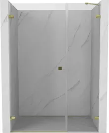 mexen-lunar-b-drzwi-prysznicowe-uchylne-lewe-145-cm-transparent-zlote-8