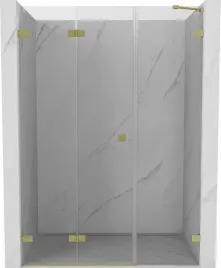mexen-lunar-f-drzwi-prysznicowe-skladane-lewe-110-cm-transparent-zlote-sz