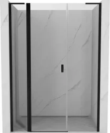 mexen-mist-l-drzwi-prysznicowe-uchylne-145-cm-transparent-czarne-8a4l-1