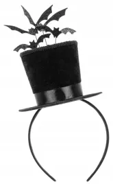 opaska-czarny-cylinder-z-nietoperzami-stroj-przebranie-na-halloween-19x26cm