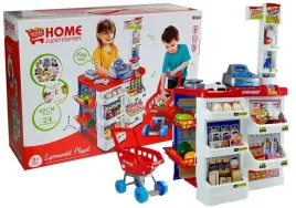 zabawkowy-market-z-wozkiem-kasa-fiskalna-skaner-artykuly-spozywcze-zakupy