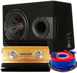 jbl-skrzynia-tuba-basowa-1100w-kable-wzmacniacz