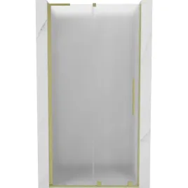mexen-velar-l-drzwi-prysznicowe-rozsuwane-100-cm-szron-zlote-szczotkowane