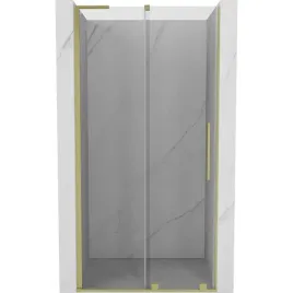 mexen-velar-l-drzwi-prysznicowe-rozsuwane-120-cm-transparent-zlote-szczot