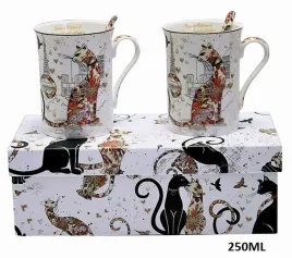 kpl-2-kubkow-z-kotami-z-lyzeczkami-2x250-ml