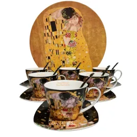 komplet-6-filizanek-z-lyzeczkami-g-klimt-pocalunek