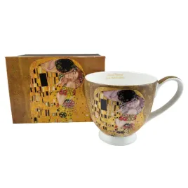 kubek-filizanka-klimt-pocalunek-500ml-w-pudelku
