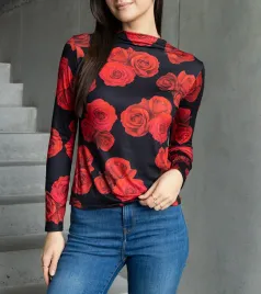 czarna-bluzka-zdobiona-printem-amaya