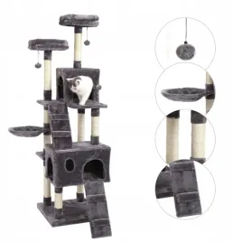 drapak-dla-kotow-kociat-wysoki-wieza-domek-legowisko-stabilny-161-220-cm