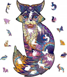 puzzle-drewniane-kot-200el-19x35cm-ukladanka-3d-prezent-antystresowy