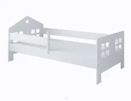 Zdjęcie produktu Łóżko dziecięce z barierką 160X80 FLORA biała