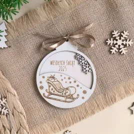 drewniana-bombka-3d-sanie