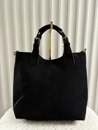 ines-delaure-torebka-shopper-czarna-ekozamsz