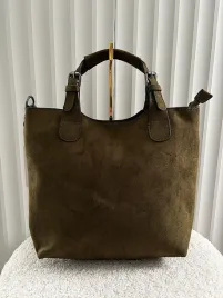 ines-delaure-torebka-shopper-oliwkowa-ekozamsz