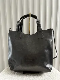 ines-delaure-torebka-shopper-metaliczna