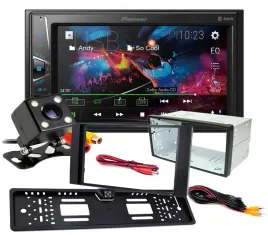 radio-pioneer-2-din-bt-kamera-ford-focus-c-max-s-max-transit-kuga-fiesta