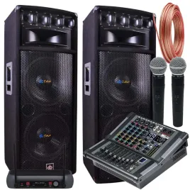 ocne-solidne-kolumny-estradowe-1600w-powermikser-mikrofony-naglosnienie